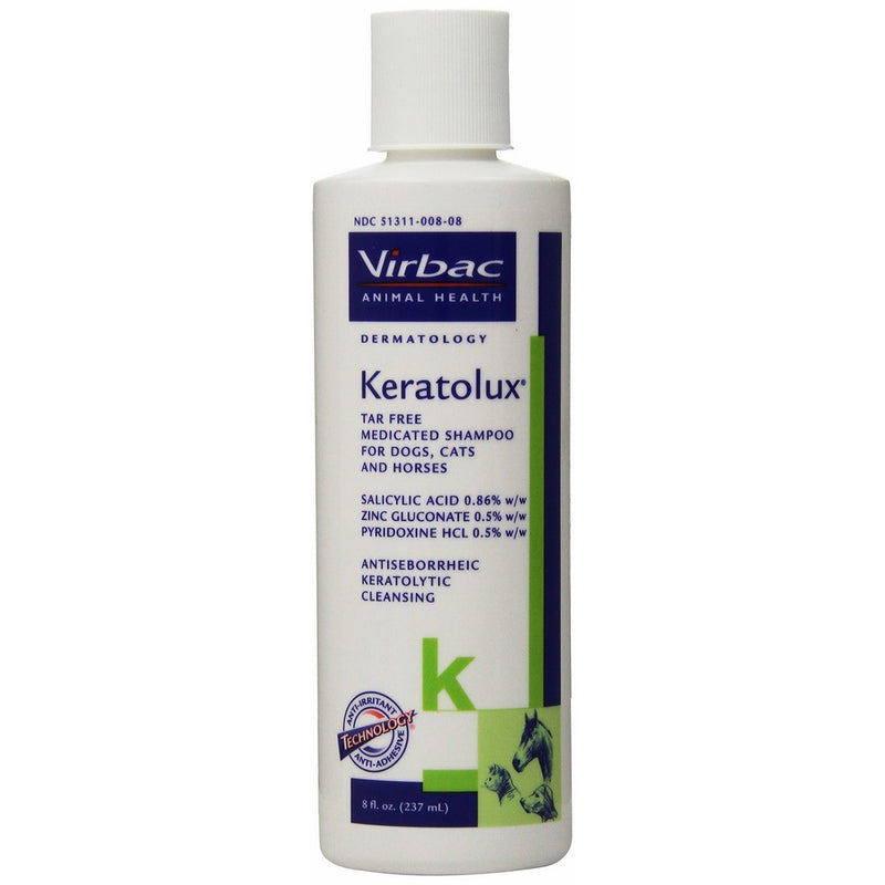 Virbac Keratolux Shampoo, 8-Ounce