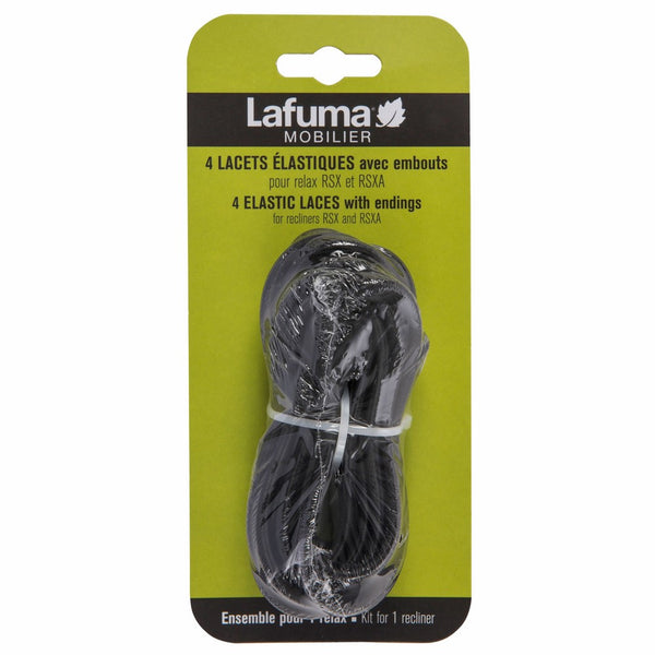 Lafuma Replacement Laces for RSX and RSX XL Recliners - Black