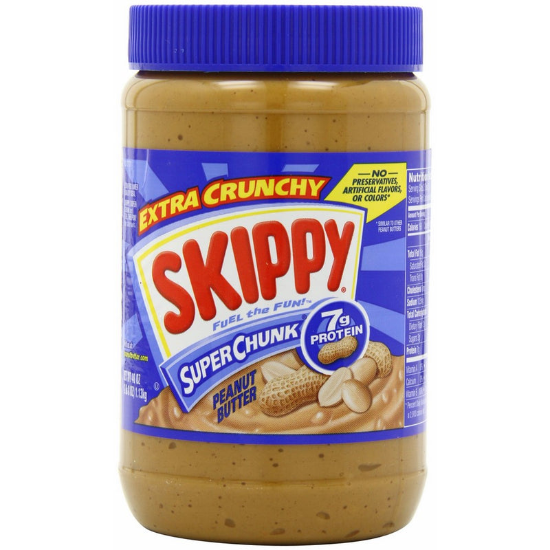 Skippy Super Chunk Peanut Butter, 40 Ounce