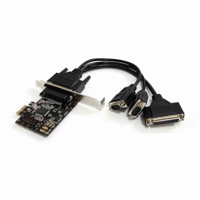 StarTech.com 2S1P PCI Express Serial Parallel Combo Card with Breakout Cable (PEX2S1P553B)