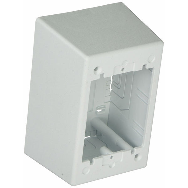 Panduit JBP1DWH 1-Gang Deep Outlet Box, White