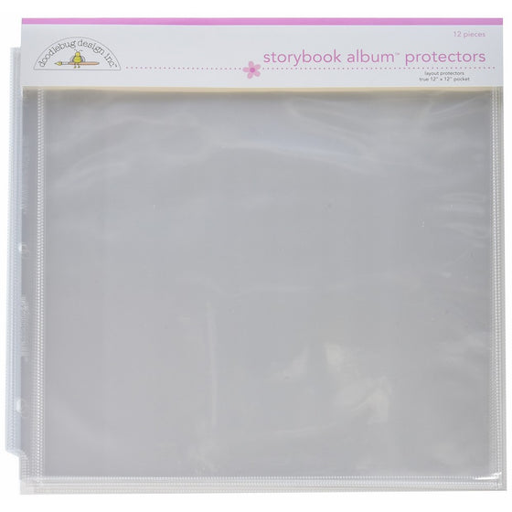 Doodlebug Design Layout Protectors for Scrapbooking, 12 by 12-Inch