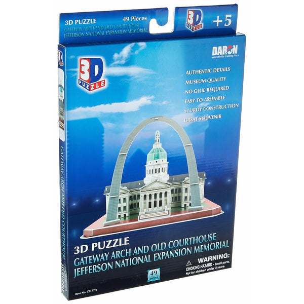 St. Louis Arch/Jefferson National Memorial 3D Puzzle