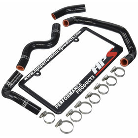 HPS 57-1508-BLK MX5 Black Silicone Heater Coolant Hose Kit