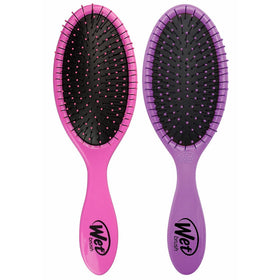Wet Brush 2 Piece Original Detangler Hair Brush, Pink and Purple