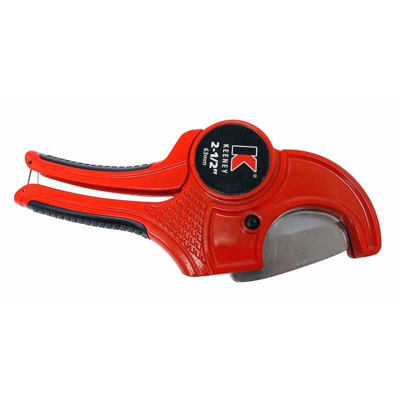 Keeney K840-102 PVC Pipe and Tube Automatic Cutter, 2-1/2 inch Max