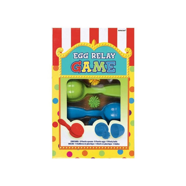 Amscan Carnival Fair Fun Egg Relay Game Party Activity