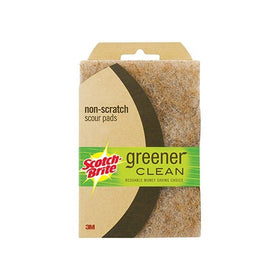 Scotch-Brite Greener Clean Non-Scratch Scour Pads, 3 Count