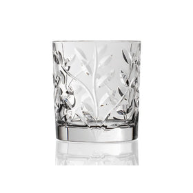 Lorenzo Rcr Crystal Laurus Double Old Fashion Glass, Set of 6