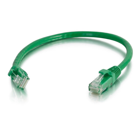 C2G/Cables to Go 03993 Cat6 Snagless Unshielded (UTP) Network Patch Cable, Green (9 Feet/2.74 Meters)