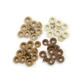 Eyelets Standard 60/Pkg-Brown