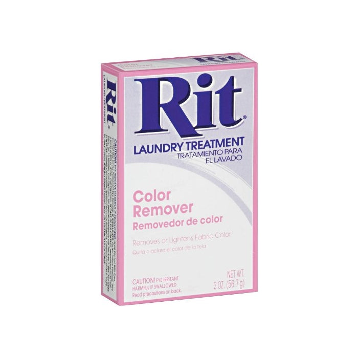 Rit Dye Powdered Fabric Dye, Color Remover, 2-Ounce