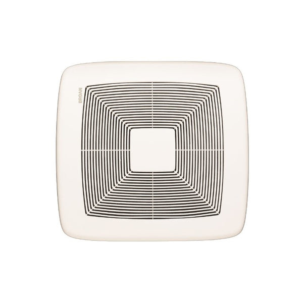 Broan QTXE080 Ultra Silent Bath Fan, 80 CFM, White Grille