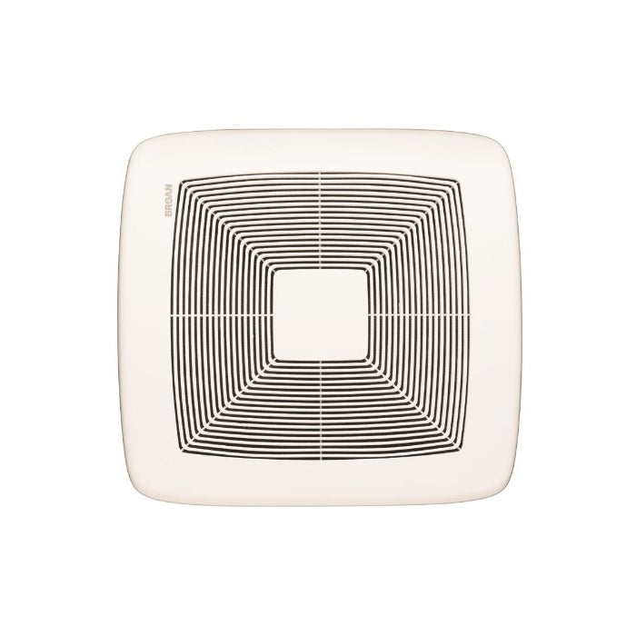 Broan QTXE080 Ultra Silent Bath Fan, 80 CFM, White Grille