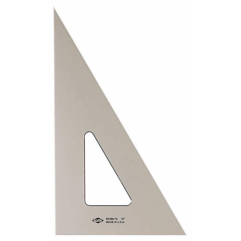 Alvin SK360-8 30-Degree/60-Degree Smoke-Tint Triangle (8")