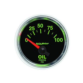 Auto Meter 3827 GS 2-1/16" 0-100 PSI Oil Pressure Gauge