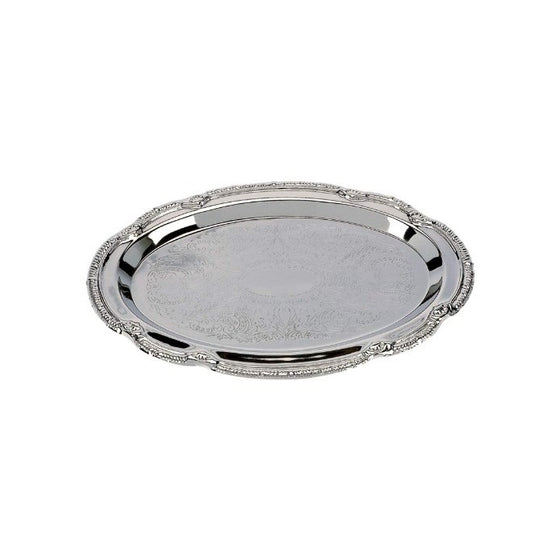 Sterlingcraft KT404S Silver Finish Serving Tray: 9-3/8" x 6-3/8