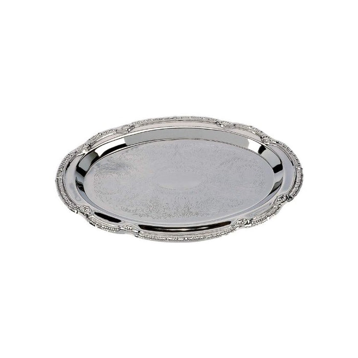 Sterlingcraft KT404S Silver Finish Serving Tray: 9-3/8" x 6-3/8