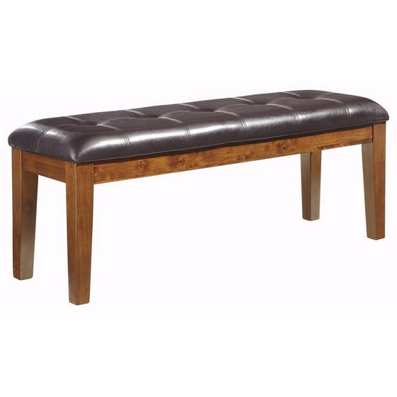 Ashley Furniture Signature Design - Ralene Dining Room Bench - Rectangular - Vintage Casual - Medium Brown