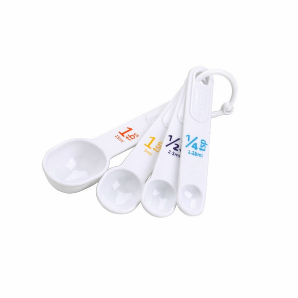 Good Cook Classic Set of 4 Plastic Measuring Spoons