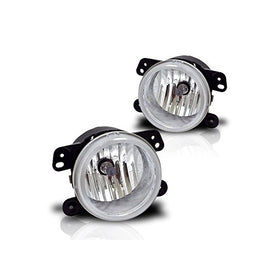 Winjet WJ30-0202-09 Clear Lens Fog Light (Chrysler/Dodge/Jeep)