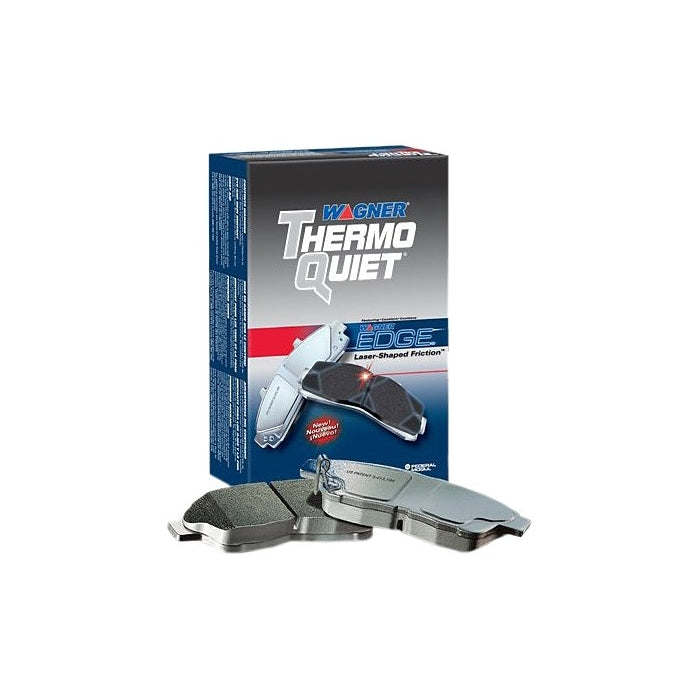 Wagner ThermoQuiet QC787 Ceramic Disc Pad Set With Installation Hardware, Front