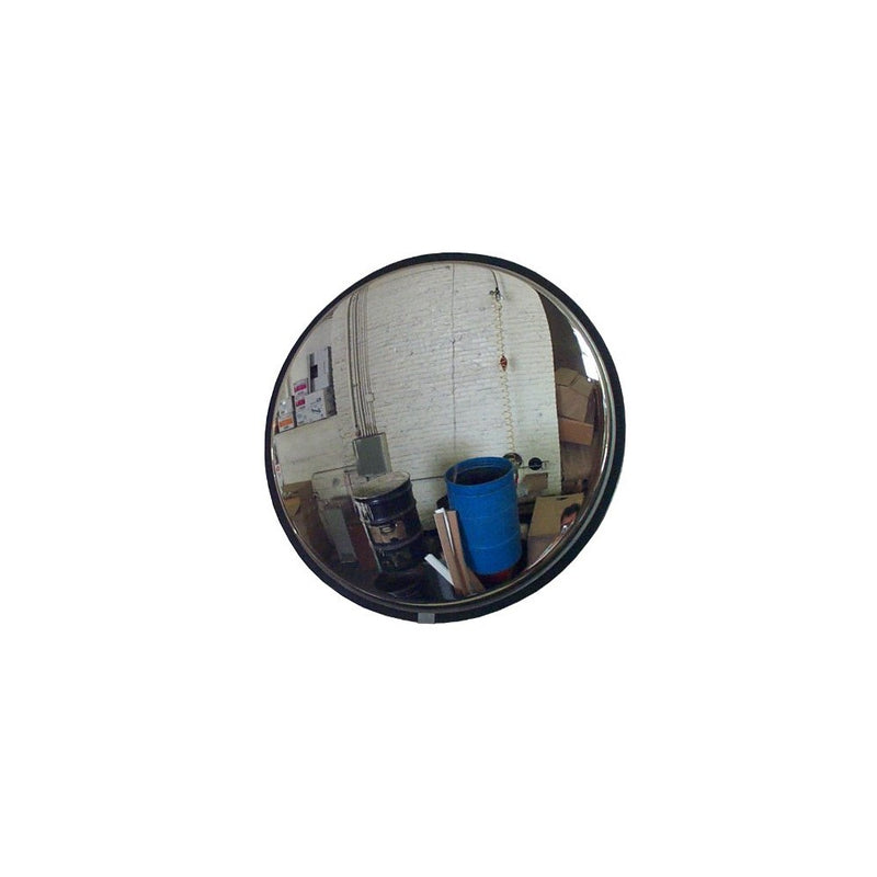 See All SS20 Convex Mirror, Stainless Steel Face, Stainless Steel Back, Indoor Use, 20 " Diameter