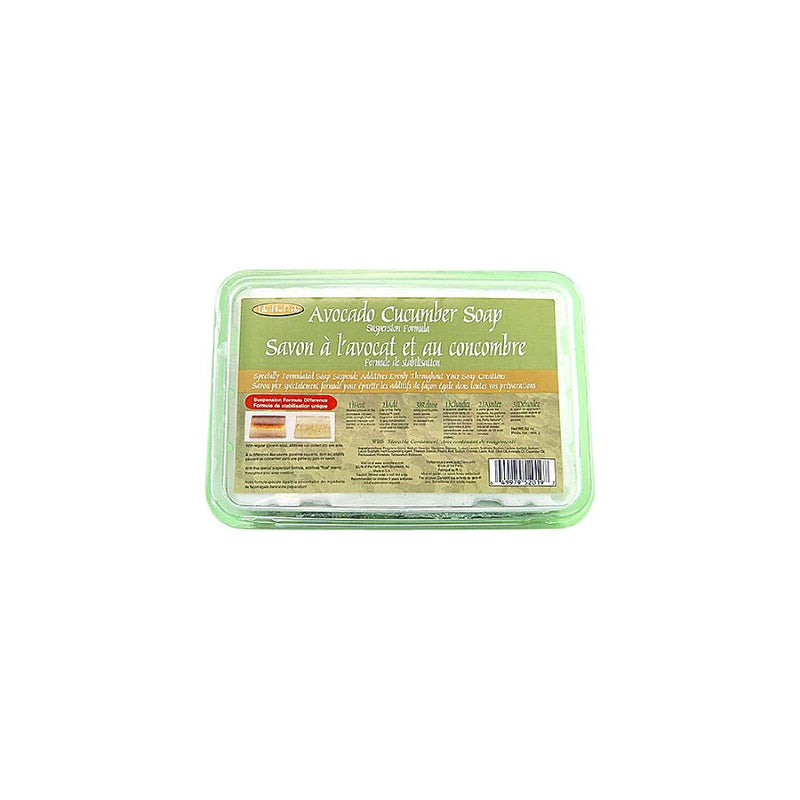 Life of the Party Avocado Cucumber Suspension Soap Base, 2 lb, 52019