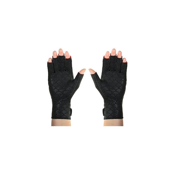 Thermoskin Premium Arthritic Gloves Pair, Black, X-small