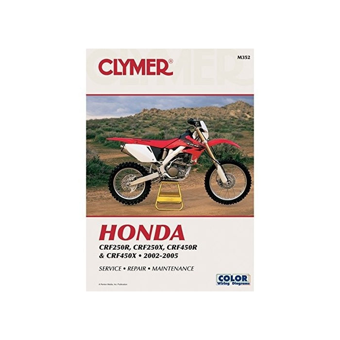 Clymer Honda CRF250R, CRF250X, CRF450R & CRF450X (2002-2005)