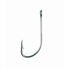 Eagle Claw 084F-2/0 Plain Shank Offset Fishing Hook, 40 Piece (Bronze)