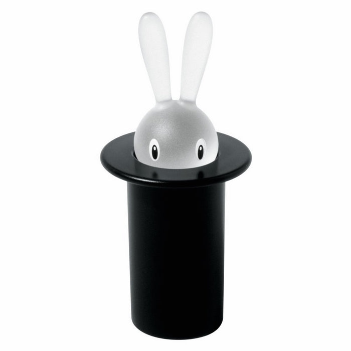 Alessi ASG16 B"Magic Bunny" Toothpick Holder, Black