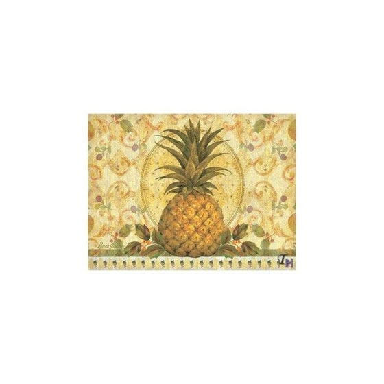 Pimpernel Golden Pineapple Placemats - Set of 4 (Large)