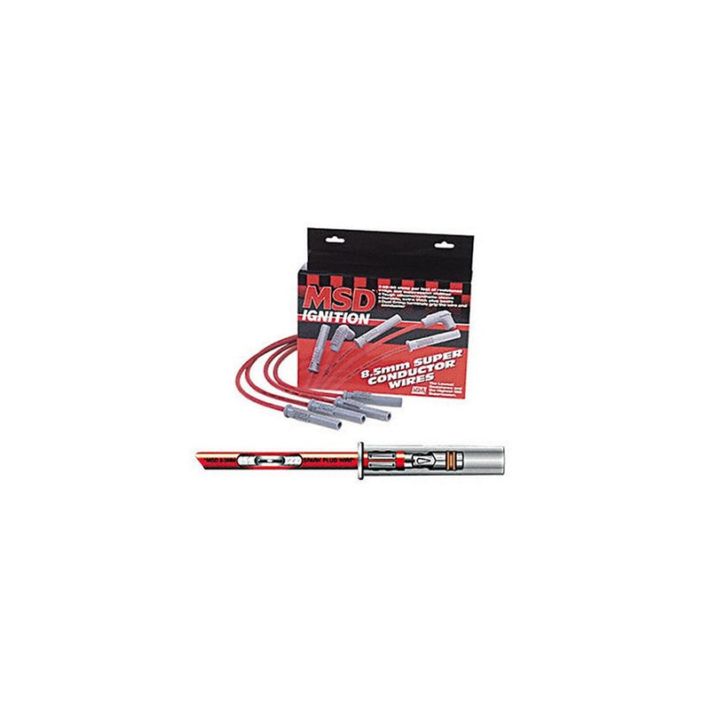 MSD 31189 8.5mm Super Conductor Spark Plug Wire Set