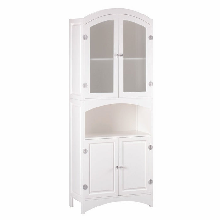 Wood Linen Cabinet