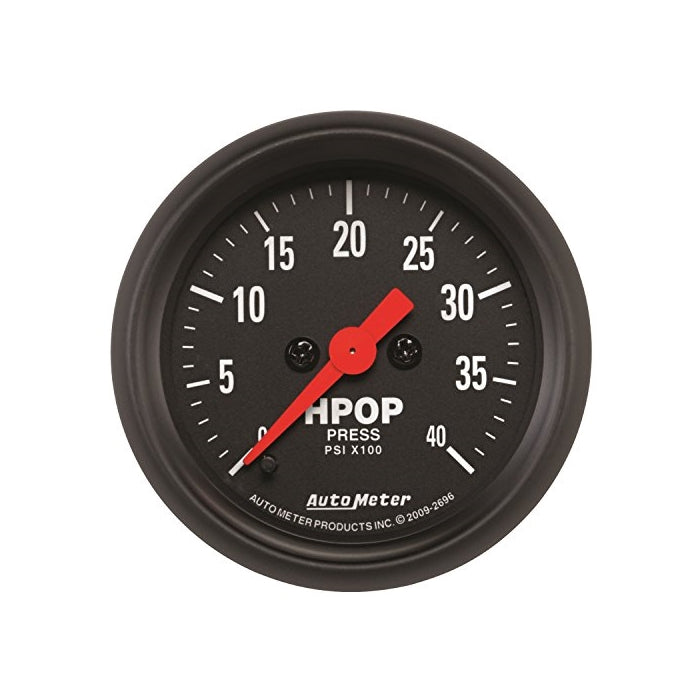 Auto Meter 2696 Z-Series High Pressure Oil Pump Gauge