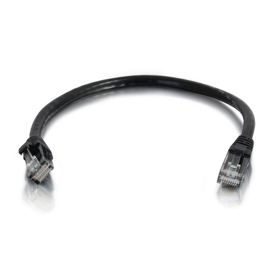 C2G/Cables to Go 03984 Cat6 Snagless Unshielded (UTP) Network Patch Cable, Black (8 Feet/2.43 Meters)