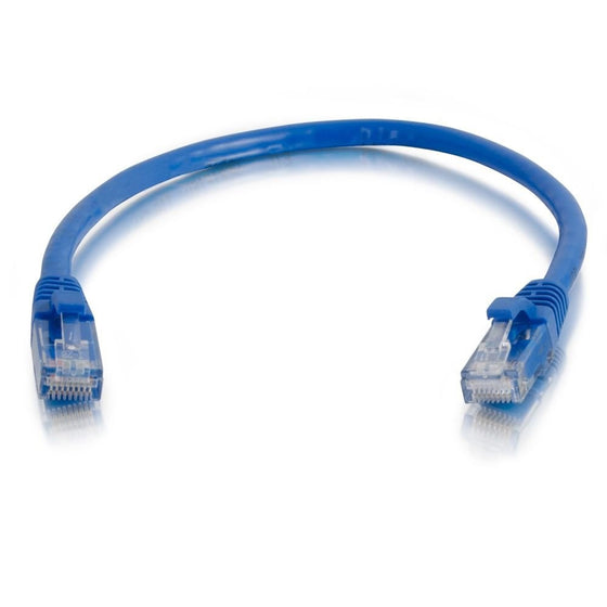 C2G/Cables to Go 23870 Cat5e Snagless Unshielded (UTP) Network Patch Cable, Blue (150 Feet/45.72 Meters)