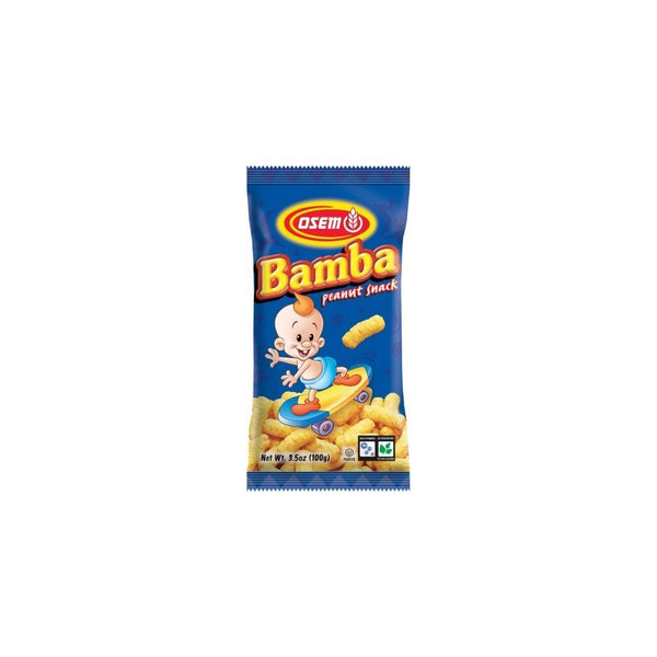 Bamba Peanut Butter Snacks All Natural Peanut Butter Corn Puff Snack (Pack of 12 3.5oz Bags)