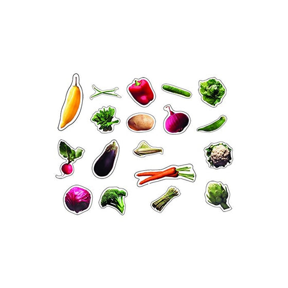 Carson Dellosa Vegetables Shape Stickers (168009)