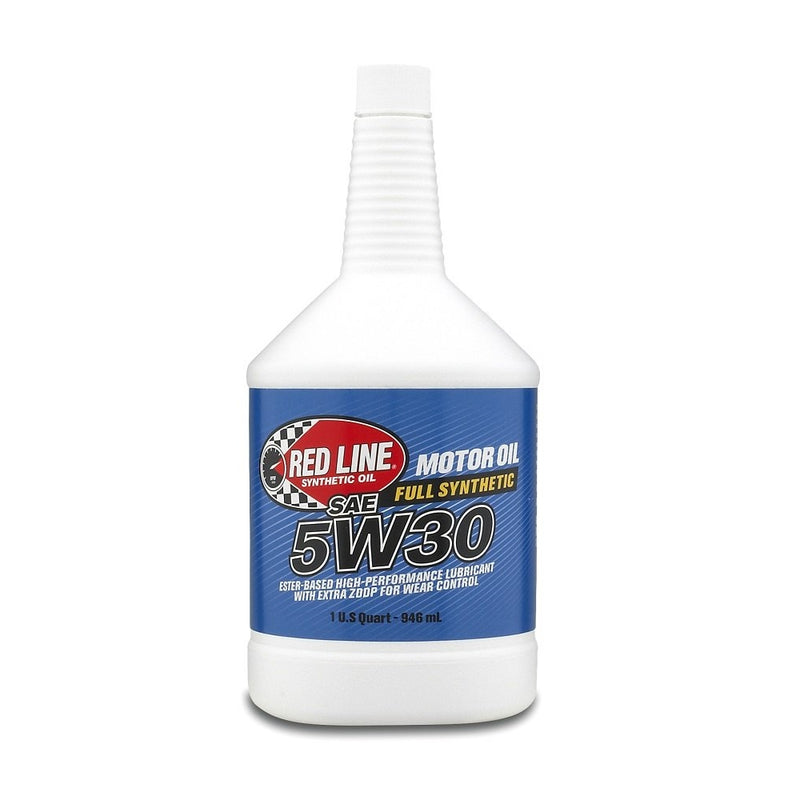 Red Line 5W30 Synthetic Oil - 1 Quart, Pack of 12
