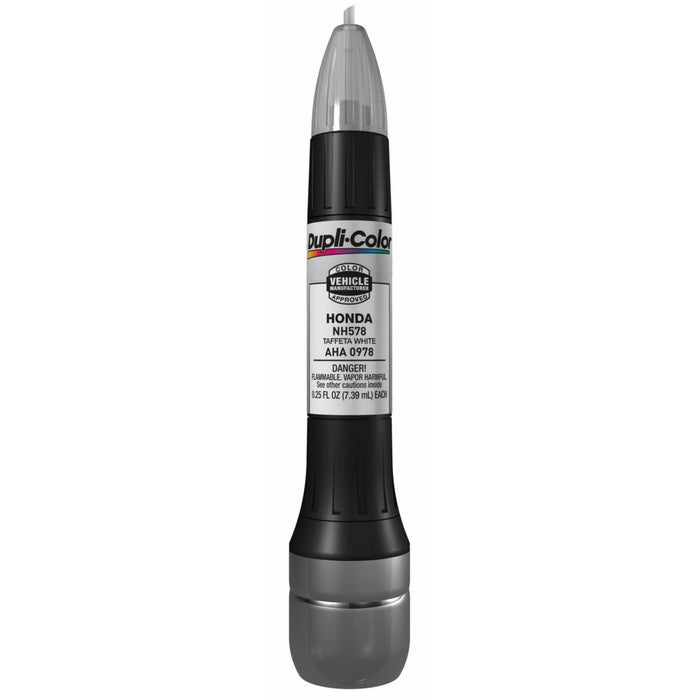Dupli-Color AHA0978 Taffeta White Honda Exact-Match Scratch Fix All-in-1 Touch-Up Paint