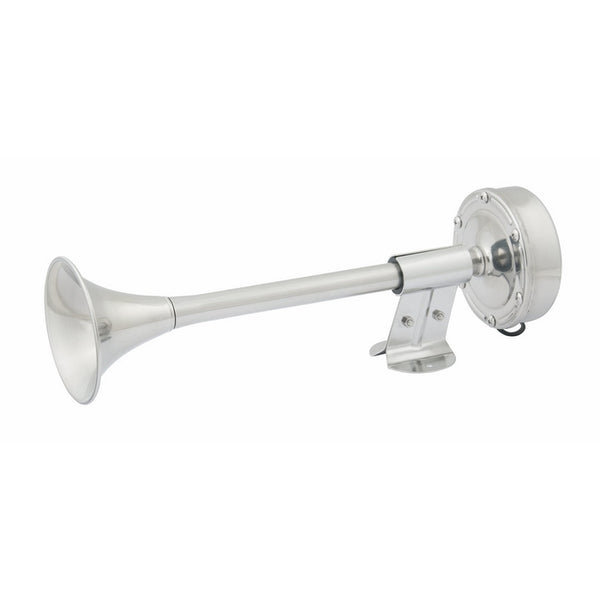 AFI 10010 Marine Compact Single Trumpet Deck Electric Horn (12-Volt)