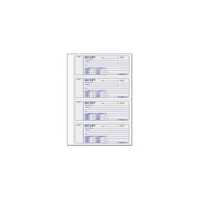 RediformPrestige Money Receipt Books, Triplicate Carbonless, Hardcover, 200 Sets per Book (8L818)