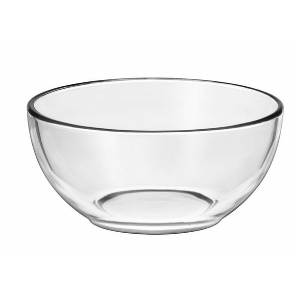 Libbey Crisa Moderno Cereal Bowl, 6-Inch, Box of 12, Clear