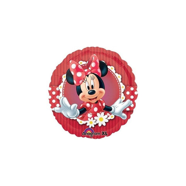 Anagram International Mad About Minnie Foil Balloon Pack, Multicolor