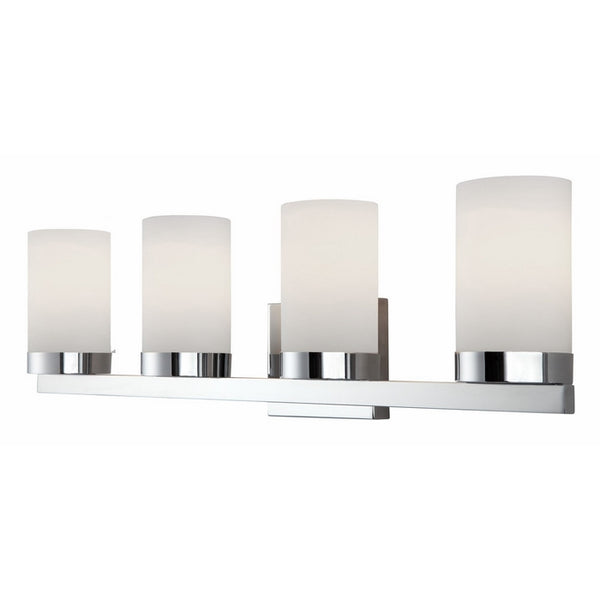 Canarm IVL429A04CH Milo 4-Light Bath Vanity Light