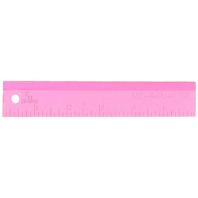 CM Designs CMD6PINK Ruler Add-A-Quarter Pink Pack, 6"