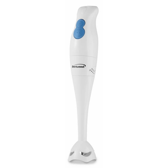 Brentwood HB-31 Appliances 2-Speed Hand Blender, White