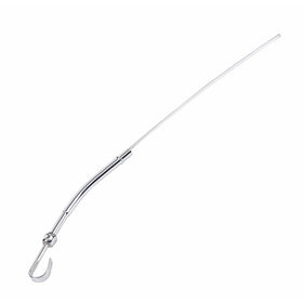 Mr. Gasket 6235 Chrome Plated Block Mounted Oil Dipstick/Tube